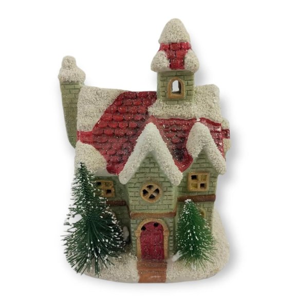 Christmas Traditions 3 Piece Vintage Christmas Village Light Set with Cord - Picture 6 of 10